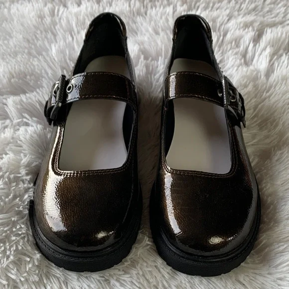 Zodiac Raya Buckle  Brown Mary Jane Flat - Picture 11 of 16